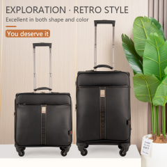 CHUBONT LB-101172 20" PU Spinner Luggage – TSA Lock Carry-On Suitcase with 360° Wheels for Men & Women​,LB-101172 20" Expandable Carry-On Luggage with TSA Lock & 360° Wheels