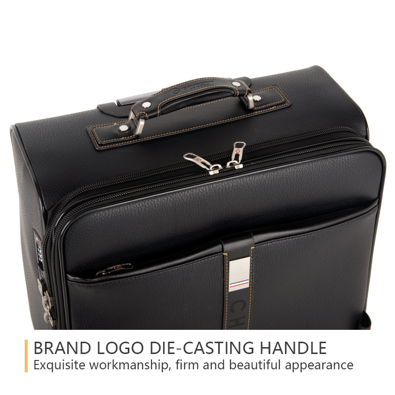 CHUBONT LB-101172 20" PU Spinner Luggage – TSA Lock Carry-On Suitcase with 360° Wheels for Men & Women​,LB-101172 20" Expandable Carry-On Luggage with TSA Lock & 360° Wheels