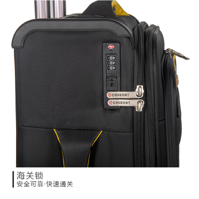 CHUBONT LB-101168 Waterproof Nylon Business Luggage – Large Capacity Carry-On Suitcase with Durable Spinner Wheels​,Waterproof Nylon Business Luggage – Large Capacity Carry-On Suitcase