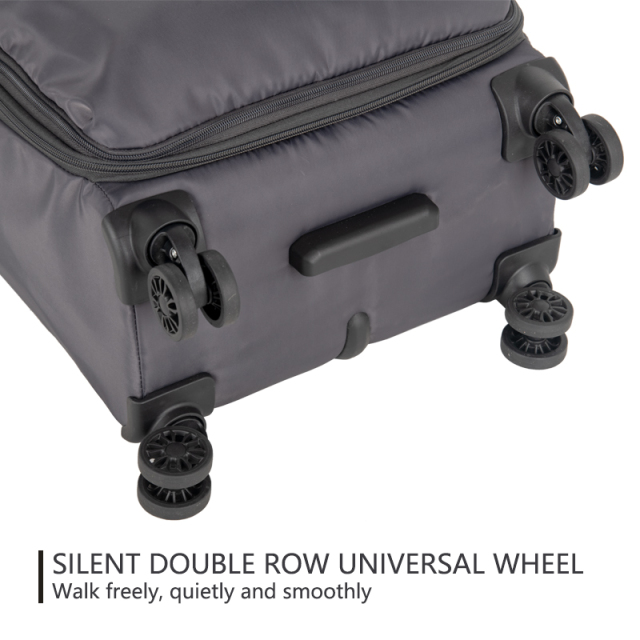 CHUBONT LB-101167 20" & 24" Lightweight Nylon Spinner Luggage Set – Durable Carry-On Suitcases with 360° Wheels​,20" & 24"  Spinner Luggage Set – Lightweight & Durable Nylon Suitcase