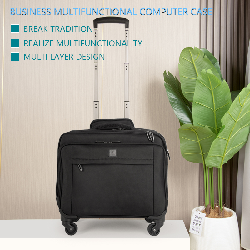 CHUBONT LB-101087 ​16" Women's Carry-On Luggage – Airline Approved Spinner Suitcase with 360° Wheels & Detachable Shoulder Strap,16" Women's Carry-On Luggage – Airline Approved Spinner Suitcase