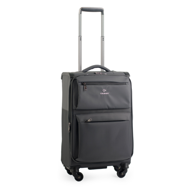 CHUBONT LB-101132 ​20" Carry-On Spinner Luggage – Lightweight Nylon Suitcase with 360° Wheels, Multiple Pockets for Travel & College Student,CHUBONT 20" Lightweight Carry-On Spinner Luggage with 360° Wheels