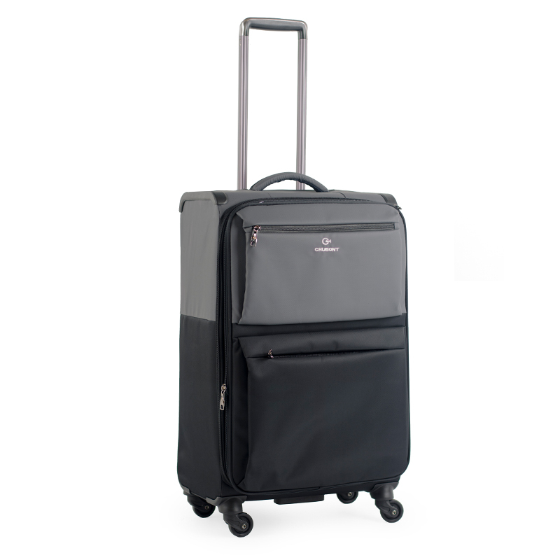 CHUBONT LB-101132 ​20" Carry-On Spinner Luggage – Lightweight Nylon Suitcase with 360° Wheels, Multiple Pockets for Travel & College Student,CHUBONT 20" Lightweight Carry-On Spinner Luggage with 360° Wheels