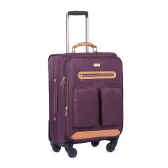 CHUBONT LB-101390 20" Oxford Fabric Spinner Luggage – Large Capacity Carry-On Suitcase for Men & Women with 360° Wheels​,20"Oxford Fabric Spinner Luggage–Durable Carry-On Suitcase and Wheels