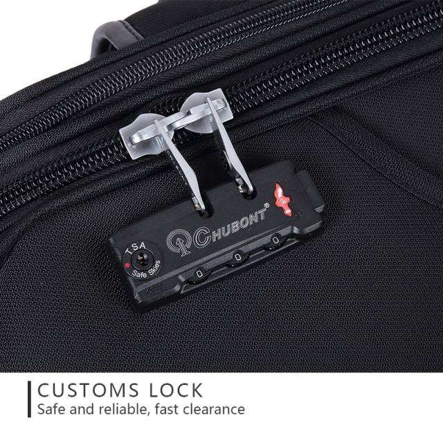 CHUBONT LB-101391 20" & 24" Waterproof Oxford Spinner Luggage – TSA Lock Carry-On Suitcases for Men & Women​,Waterproof Spinner Luggage with TSA Lock - 20"&24" Carry-On Suitcases