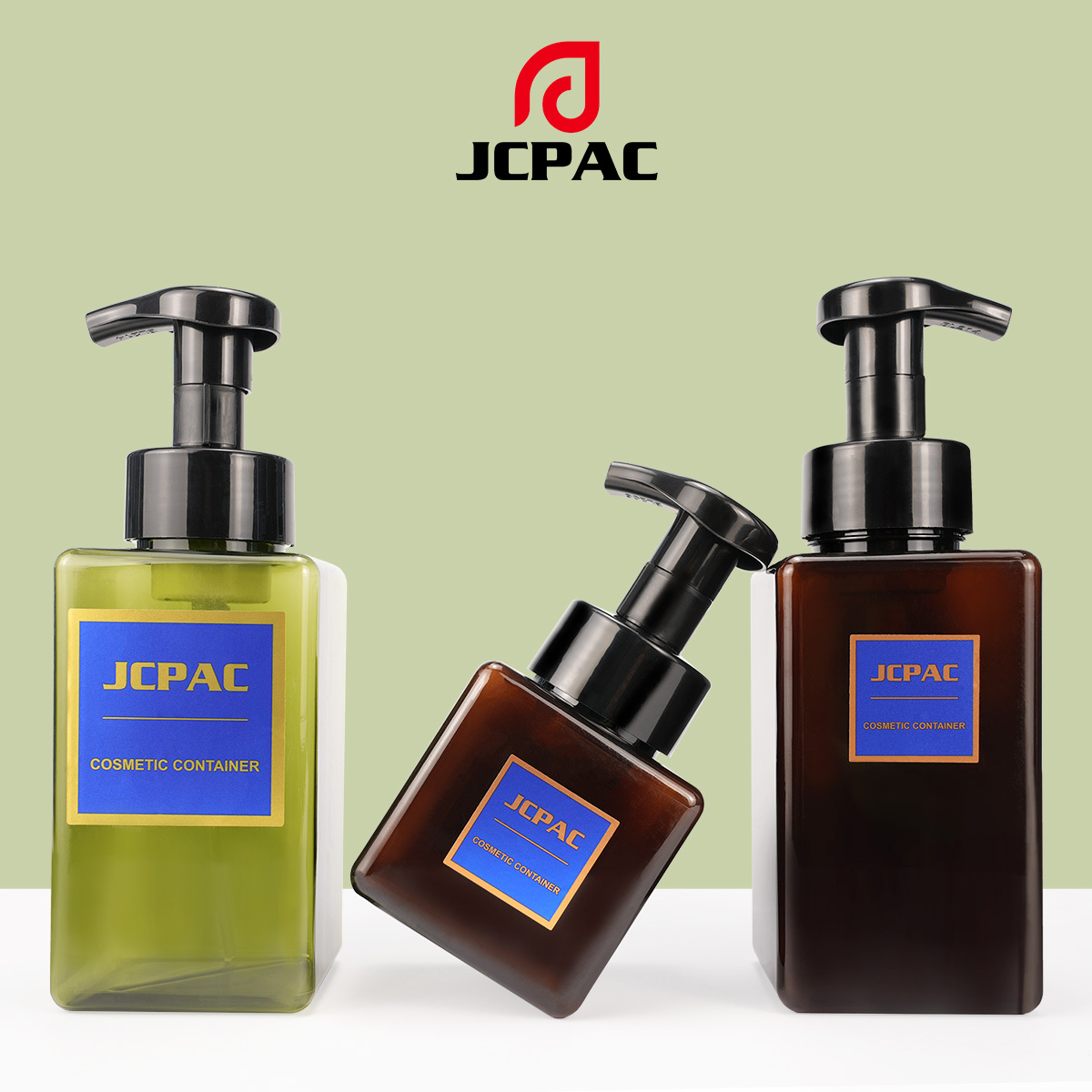 Wholesale  250ml 450ml 650ml  PETG Plastic Foam Bottles with Pump Sprayer for Hand Sanitizer and Foaming Hand Soap