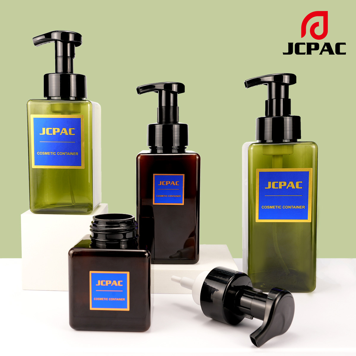 Wholesale  250ml 450ml 650ml  PETG Plastic Foam Bottles with Pump Sprayer for Hand Sanitizer and Foaming Hand Soap