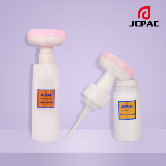 Factory OEM Custom Fancy 100ml 150ml 200ml Plastic Flower Form Pump PP PET Foam Pump for Bottle