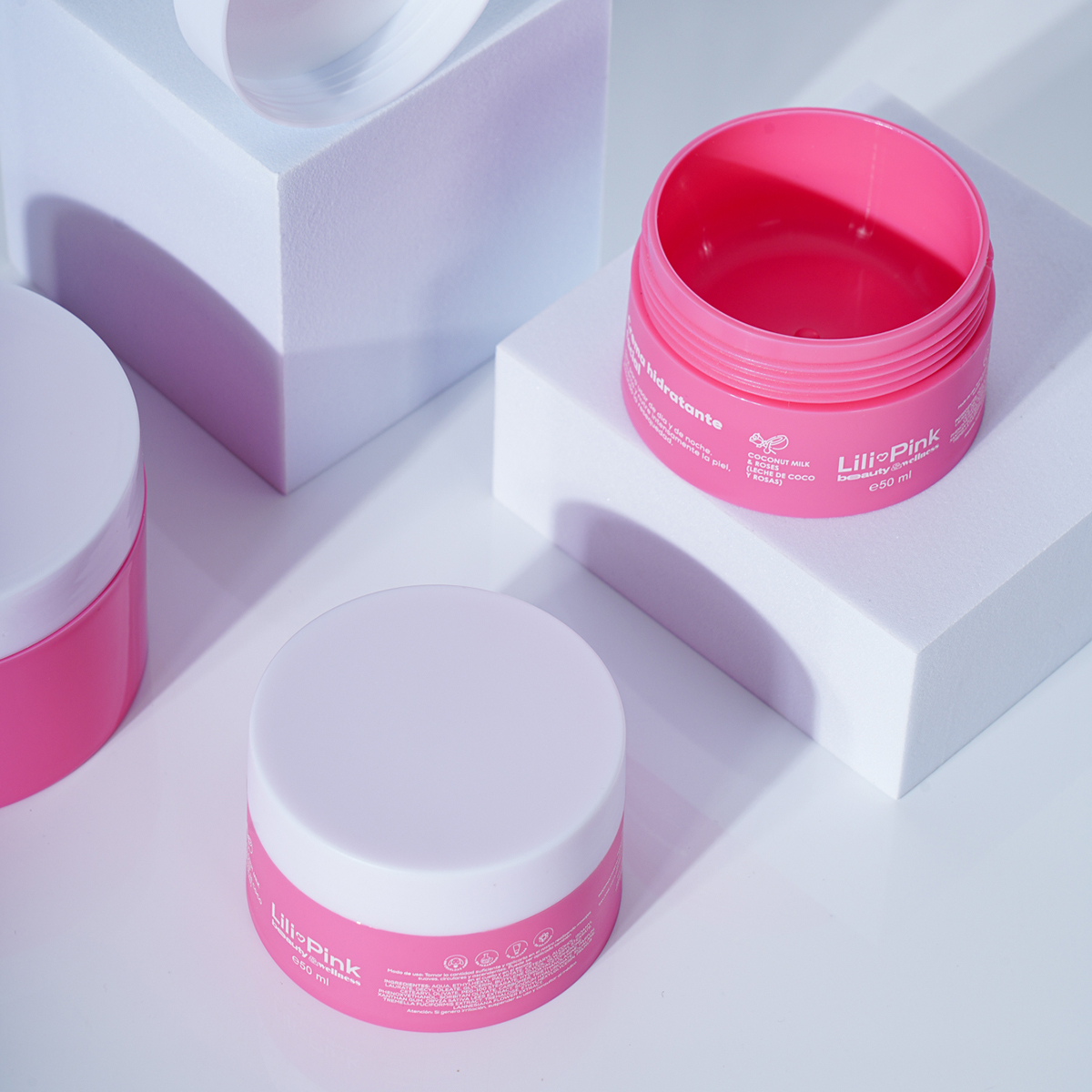 50ml Round Plastic Jar for Face Cream