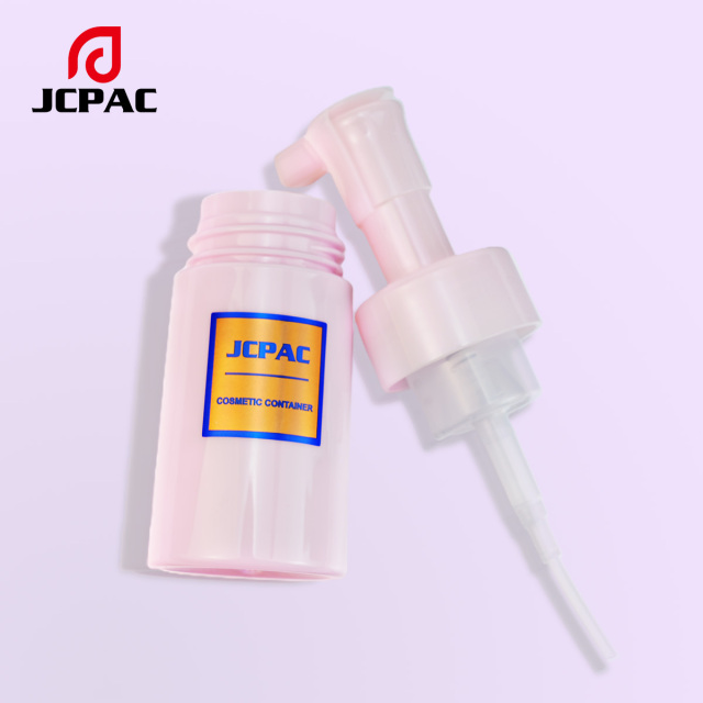 Customizable 100ml 150ml 200ml Clean PET Mousse Foam Bottle Matte Conical Bottle Cosmetic Packaging Foam Bottle