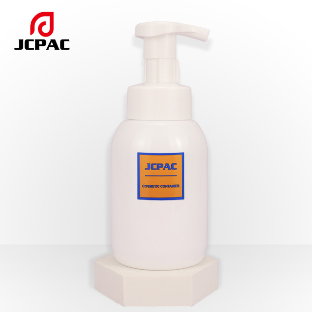Foam Liquid 300ml 350ml PET Plastic Cosmetics Bottle Unique Design of Different Styles of Foam Pump Bottles