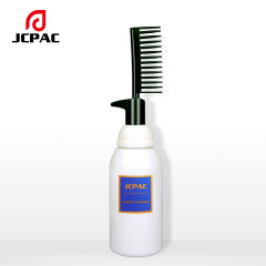 Custom Environmentally Friendly Plastic Comb Empty Bottle Packaging Shampoo Hair dye Foam Bottle