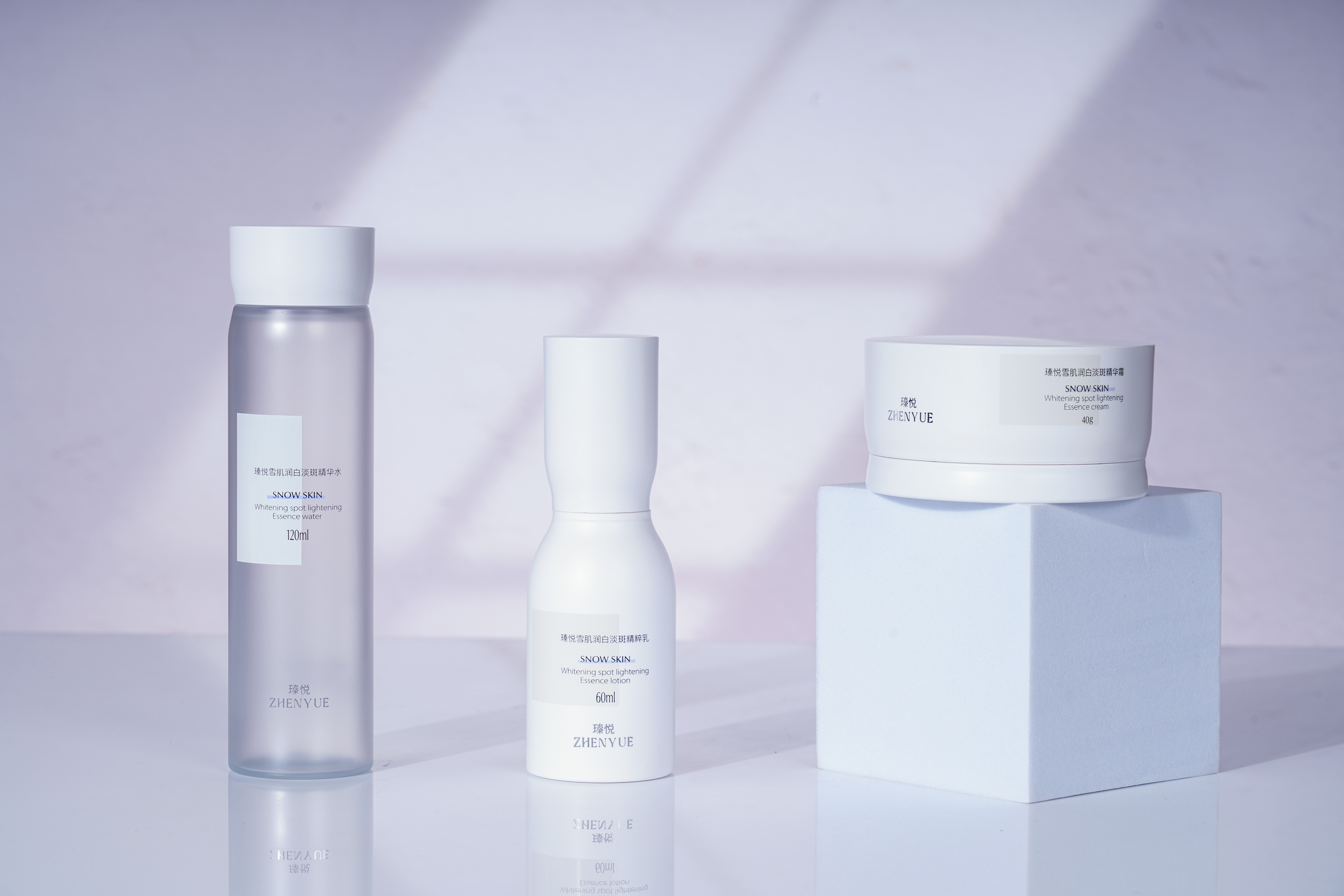 Empty 40g 60ml 120ml Plastic Bottle and Plastic Jar for Essence Cream, Essence Lotion