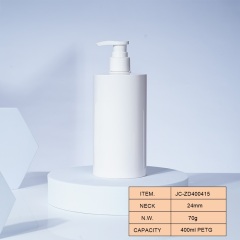 Empty 400ml  PETG Bottle for Shampoo, Shower Gel Bottle Packaging