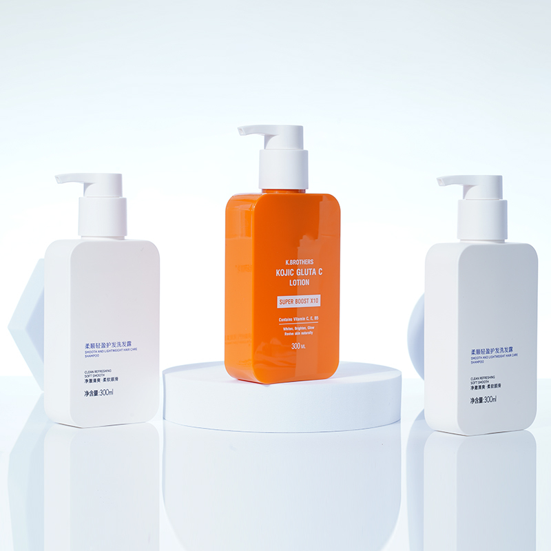 Empty 300ml  PETG Bottle for Mens Facial Cleanser,  China Cosmetic Bottle Packaging Factory