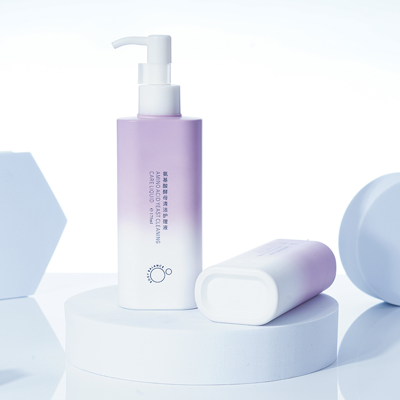 New Design Empty Flat 175ml PETG Bottle for Bodya Peeling , China Cosmetic Bottle with Lotion Pump Packaging Factory,