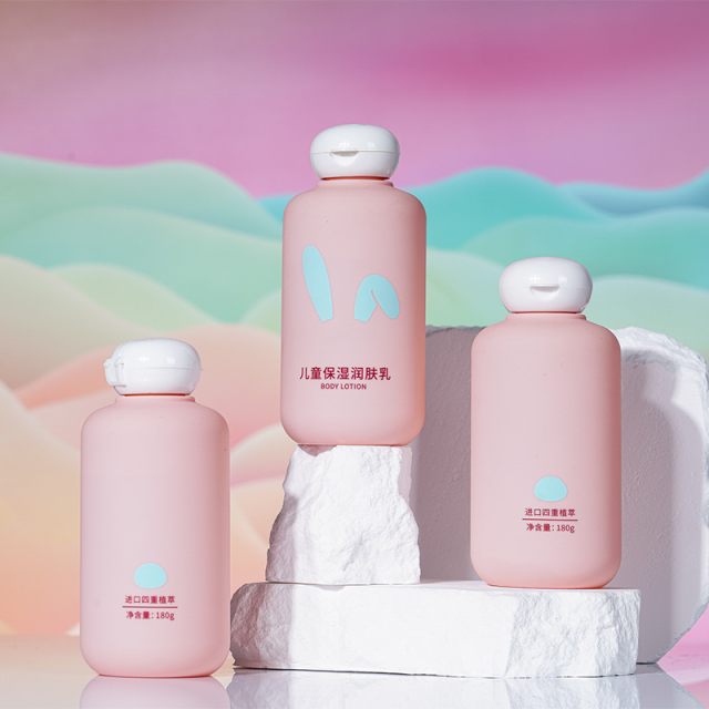 Customized 200ml PET Plastic Empty Bottles, China Cosmetics Bottle Packaging Factory, Adopt Flip-Top Cap design