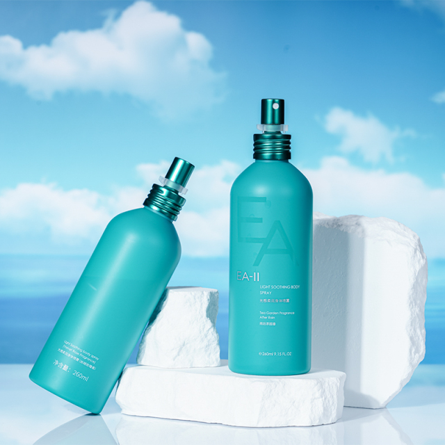 Customized 250ml Mist Spray Bottle, Cosmetic Spray Packaging, Sunscreen Spray Packaging, Personal Care Packaging, China Cosmetic Bottle Packaging Factory