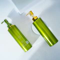 Customized 500ml High-protection Lotion Bottle, Pump Head with Transparent outer Cover,  China Cosmetic Bottle Packaging Factory
