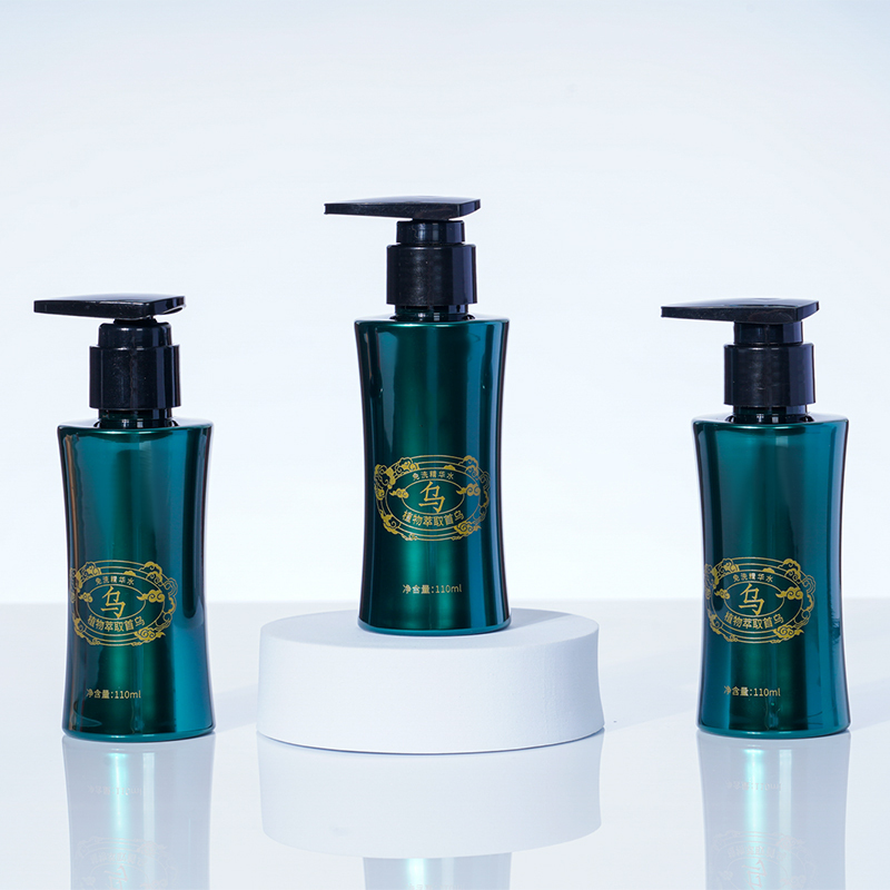 Customized 110ml Special-Shaped Lotion Bottle Is Used For Hair Care Packaging, Essence Liquid Packaging And Small Bottle Bath Gel Packaging. China Cosmetics Bottle Packaging Factory