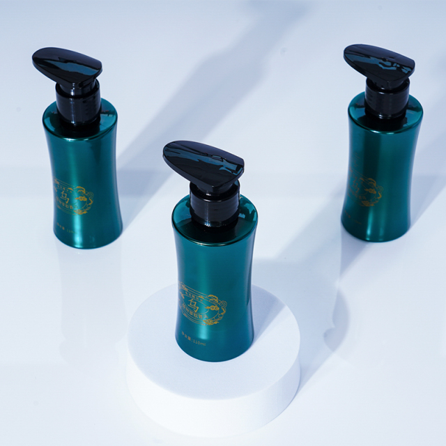 Customized 110ml Special-Shaped Lotion Bottle Is Used For Hair Care Packaging, Essence Liquid Packaging And Small Bottle Bath Gel Packaging. China Cosmetics Bottle Packaging Factory