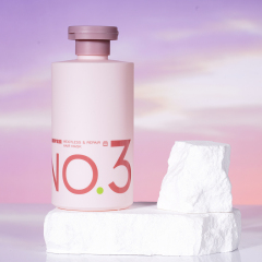 Customized 300ml PE Plastic Empty bottles ，China Cosmetic bottle Packaging Factory Adopts a Flip-top Design