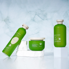 Customized 250ml Plastic Can And250ml  300ml Plastic Bottle, Home Care Set, Home Washing Set, China Cosmetics Bottle Packaging Factory