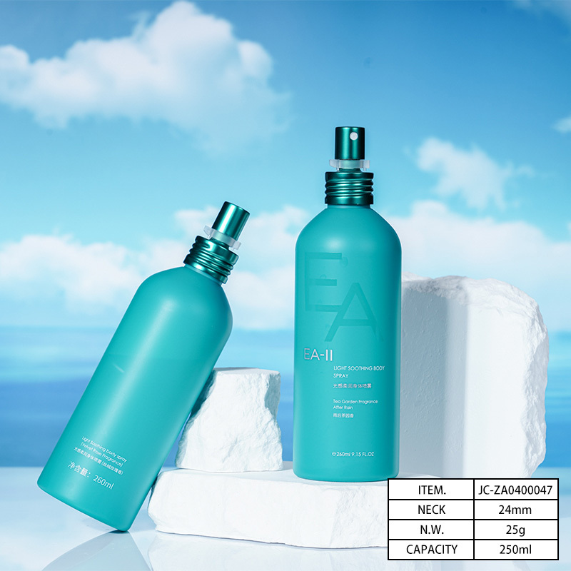 Customized 250ml Mist Spray Bottle, Cosmetic Spray Packaging, Sunscreen Spray Packaging, Personal Care Packaging, China Cosmetic Bottle Packaging Factory