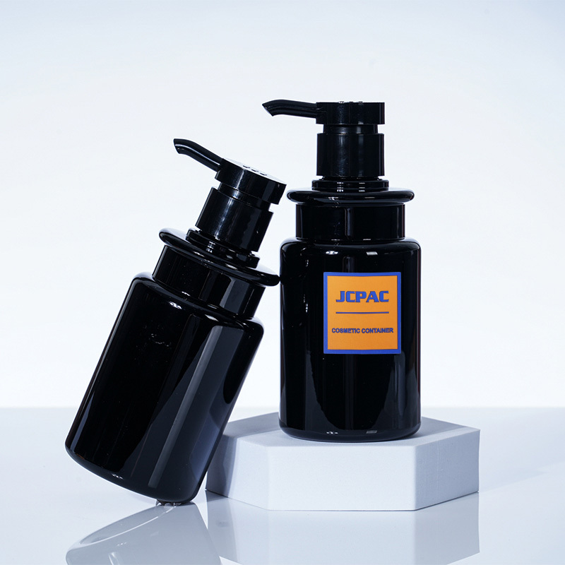 Customized 300ml Double Shoulder Lotion Bottle, High-Grade Shampoo, Bath Gel Packaging, Unique Design, China Cosmetics Bottle Packaging Factory