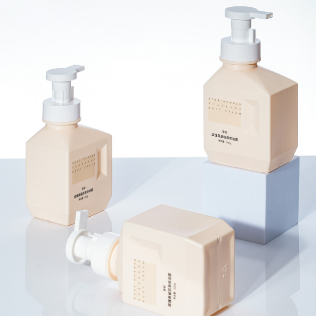Customized 500ml PE Foam Pump Bottle, Suitable For Pet Care Packaging, Facial Care Packaging, Hand Sanitizer Packaging, Chinese Cosmetics Bottle Packaging Factory