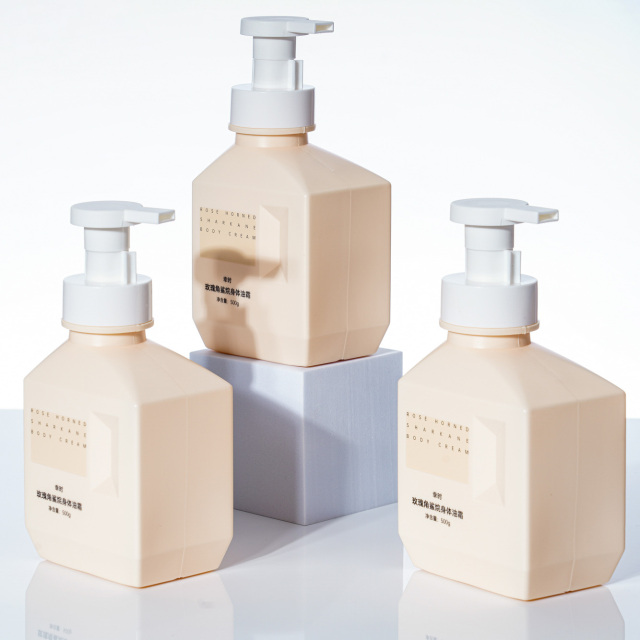 Customized 500ml PE Foam Pump Bottle, Suitable For Pet Care Packaging, Facial Care Packaging, Hand Sanitizer Packaging, Chinese Cosmetics Bottle Packaging Factory