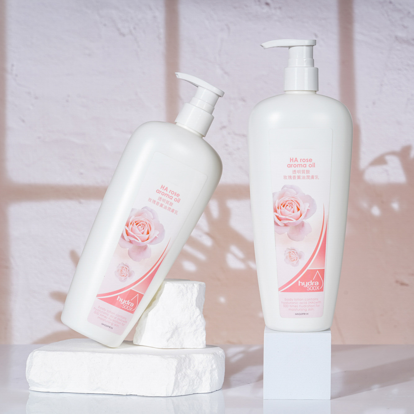 Customized 500ml PE Lotion Bottle For Personal Care, Shampoo Packaging, Bath Gel Packaging,  China Cosmetics Bottle Packaging Factory