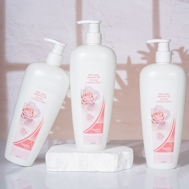Customized 500ml PE Lotion Bottle For Personal Care, Shampoo Packaging, Bath Gel Packaging,  China Cosmetics Bottle Packaging Factory