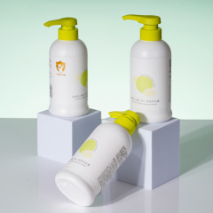 Customized 400ml PE Lotion Bottles, Suitable for Personal Care, Bath Cleaning, China Cosmetics bottle Packaging Factory