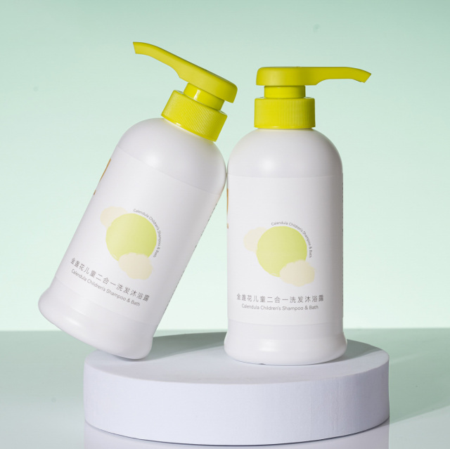 Customized 400ml PE Lotion Bottles, Suitable for Personal Care, Bath Cleaning, China Cosmetics bottle Packaging Factory