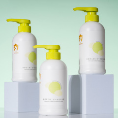 Customized 400ml PE Lotion Bottles, Suitable for Personal Care, Bath Cleaning, China Cosmetics bottle Packaging Factory