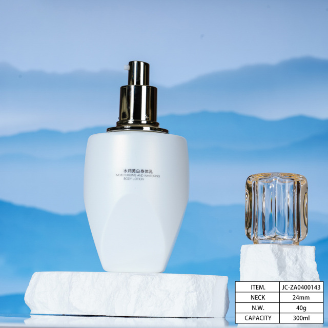 Customized 300ml PE Lotion Bottles, Suitable for Personal Care, Bath Cleaning, China Cosmetics bottle Packaging Factory