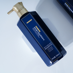 Customized 600ml Hexagonal Flat Shoulder Lotion Bottle, Men's Care Packaging, Men's Shampoo Packaging, Pet Care Packaging, Chinese Cosmetics Bottle Packaging Factory
