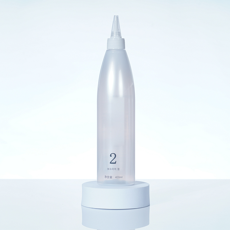 Customized 400ml Lotion Bottle, Touch Extrusion Lotion Bottle, Long Nozzle Bottle, Used For Hair Care Of Hair Oil Cream, China Cosmetic Bottle Packaging Factory