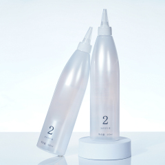 Customized 400ml Lotion Bottle, Touch Extrusion Lotion Bottle, Long Nozzle Bottle, Used For Hair Care Of Hair Oil Cream, China Cosmetic Bottle Packaging Factory