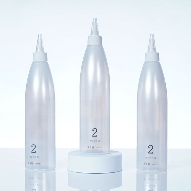 Customized 400ml Lotion Bottle, Touch Extrusion Lotion Bottle, Long Nozzle Bottle, Used For Hair Care Of Hair Oil Cream, China Cosmetic Bottle Packaging Factory