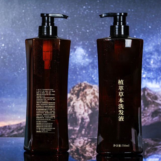 Customized 750ml Lotion Bottle, Refreshing Shampoo And Shower Gel Bottle Packaging, China Cosmetics Bottle Packaging Factory