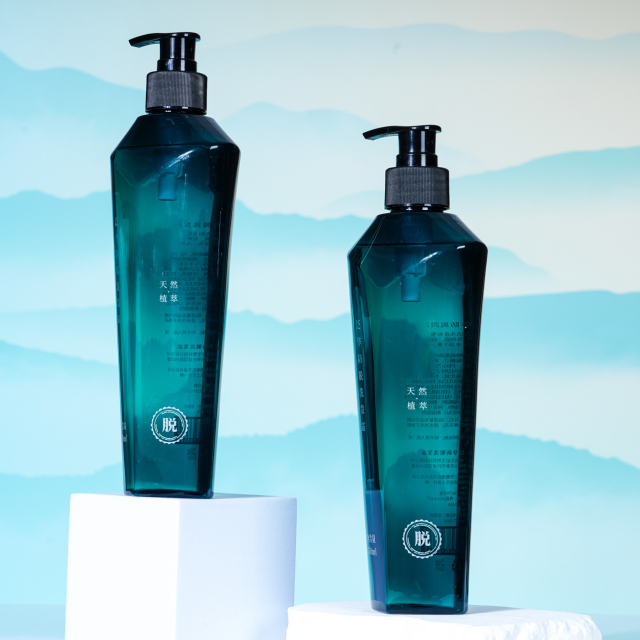 Customized 350ml Lotion Bottle, Refreshing Shampoo And Shower Gel Bottle Packaging, China Cosmetics Bottle Packaging Factory