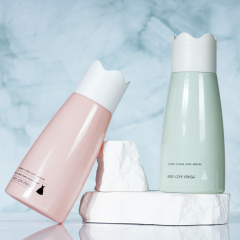 Customized 300ML Plastic PET Bottle Wide Mouth Empty Bottle Fragrance Beads, Also Suitable For Packaging Shampoo And Shower Gel.China Cosmetics Bottle Packaging Factory