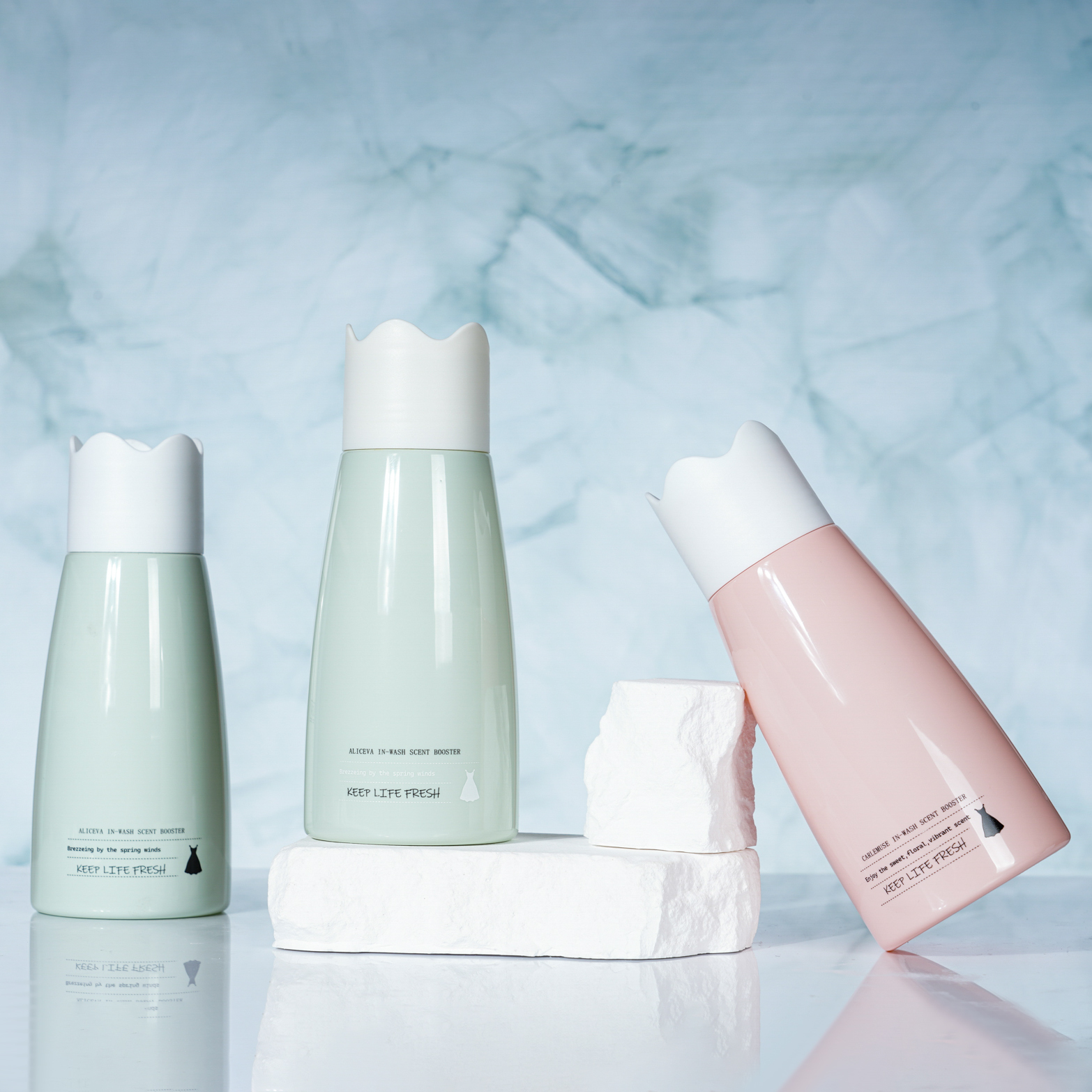 Customized 300ML Plastic PET Bottle Wide Mouth Empty Bottle Fragrance Beads, Also Suitable For Packaging Shampoo And Shower Gel.China Cosmetics Bottle Packaging Factory