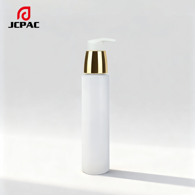 Luxurious Skin Care Lotion Essence Liquid 60ml 80ml 100ml 120ml  Made Of PET Plastic Bottle. Can Be Paired With Various Pump Heads, Screw Caps, Or Flip Covers.