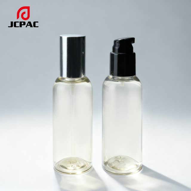 Hot-Selling Wholesale 50ml, 60ml, 80ml, 100ml Empty Plastic Bottle Containers, Cosmetic Containers, White Transparent Shampoo/Bath Lotion Plastic Bottles with Pump Heads