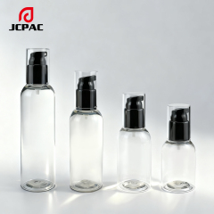 Hot-Selling Wholesale 50ml, 60ml, 80ml, 100ml Empty Plastic Bottle Containers, Cosmetic Containers, White Transparent Shampoo/Bath Lotion Plastic Bottles with Pump Heads