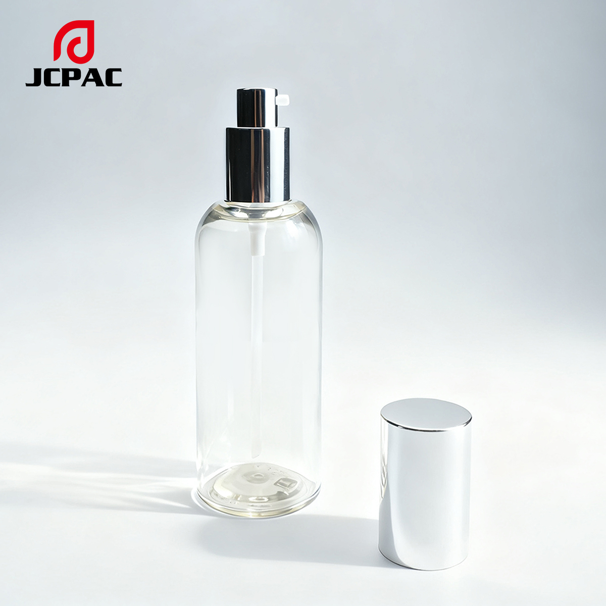 Hot-Selling Wholesale 50ml, 60ml, 80ml, 100ml Empty Plastic Bottle Containers, Cosmetic Containers, White Transparent Shampoo/Bath Lotion Plastic Bottles with Pump Heads
