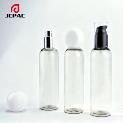 Hot-Selling Wholesale 50ml, 60ml, 80ml, 100ml Empty Plastic Bottle Containers, Cosmetic Containers, White Transparent Shampoo/Bath Lotion Plastic Bottles with Pump Heads